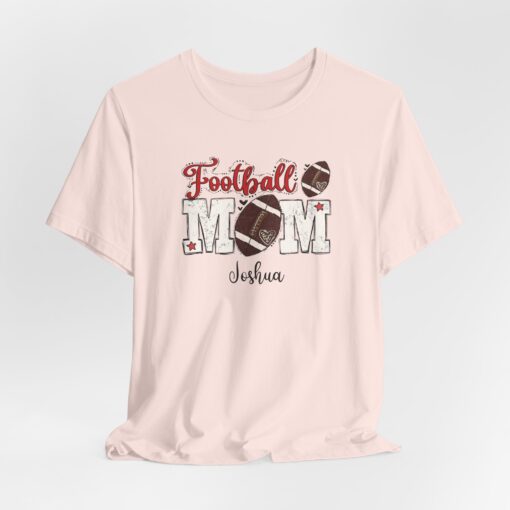 Custom football Mom t shirt - Image 6