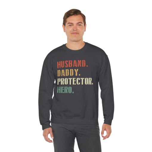 Husband Daddy Protector Sweatshirt - Image 72