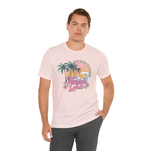 Florida Girls Palm Trees Graphic Tee - Image 43