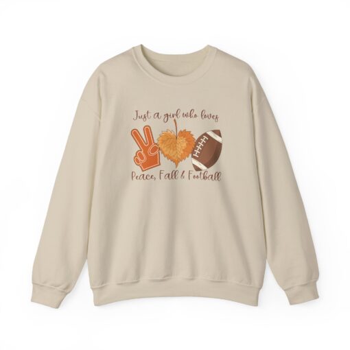 Peace Fall & Football Sweatshirt - Image 34