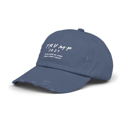 Trump "Friends" 2024 Distressed hat - Image 26