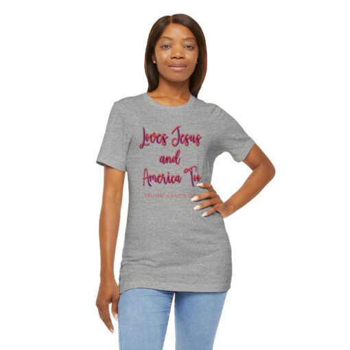 Loves Jesus & America Tee - Image 22