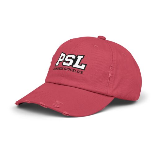 PSL Pumpkin Spice Life Distressed hat - Image 10