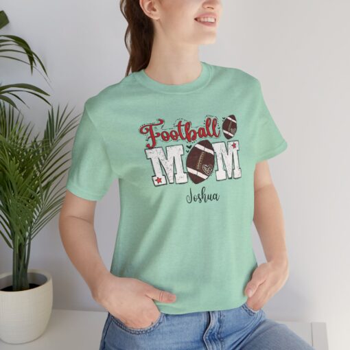 Custom football Mom t shirt - Image 314