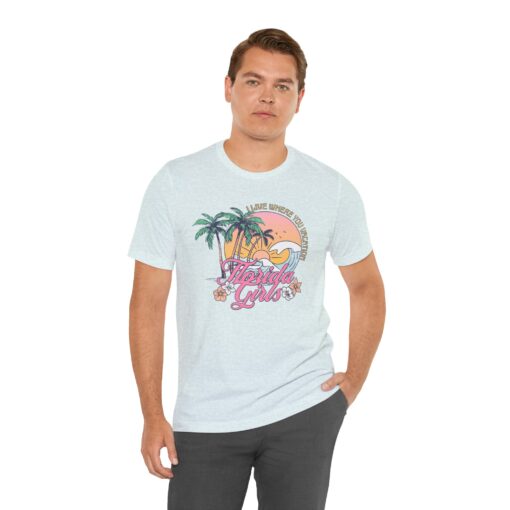 Florida Girls Palm Trees Graphic Tee - Image 188