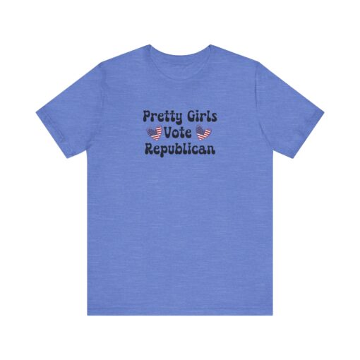 Pretty Girls Vote Republican Tee - Image 51