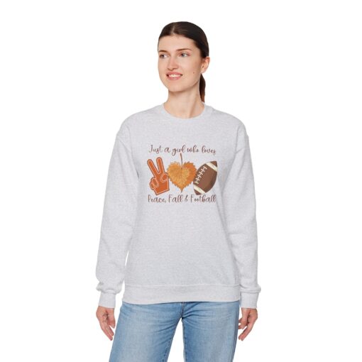 Peace Fall & Football Sweatshirt - Image 30