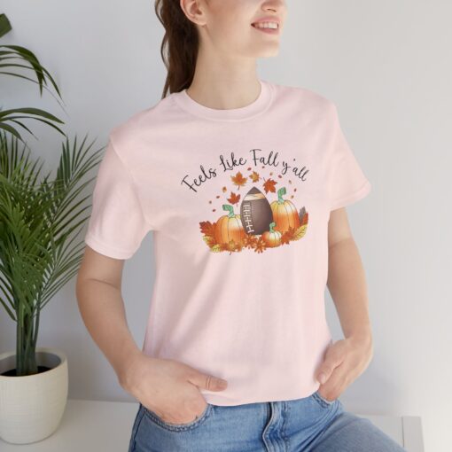 Feels Like Fall Y'all T-Shirt - Image 53