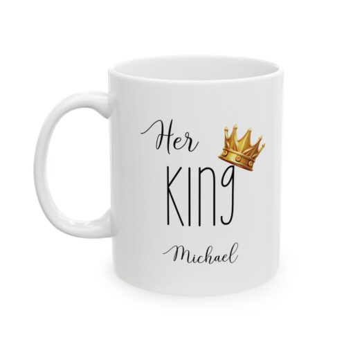 Her King Customized Mug - Image 2