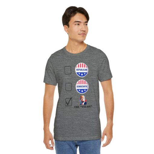 Trump "Felon" Sleeve Tee - Image 107