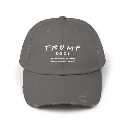 Trump "Friends" 2024 Distressed hat - Image 33