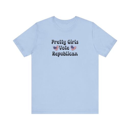 Pretty Girls Vote Republican Tee - Image 43