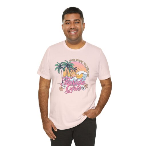 Florida Girls Palm Trees Graphic Tee - Image 45