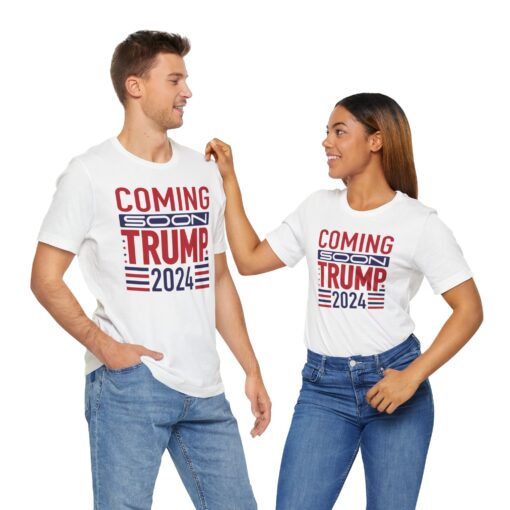 Trump Coming Soon 2024 Tee - Image 4