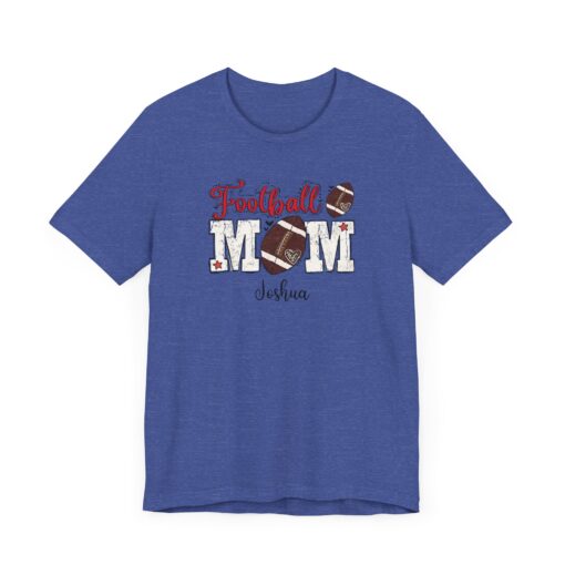 Custom football Mom t shirt - Image 351