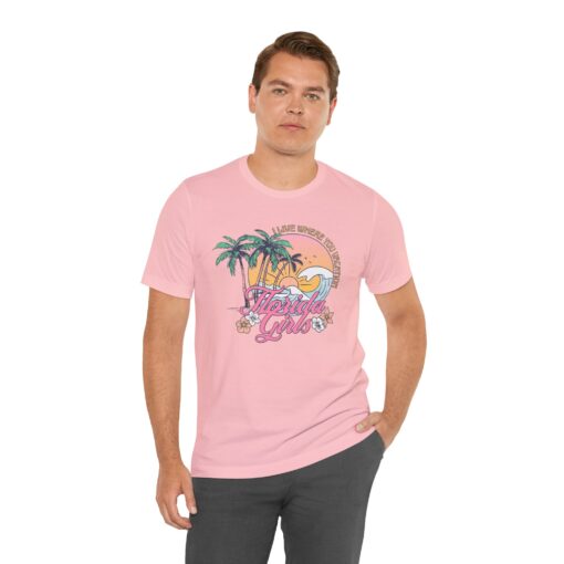 Florida Girls Palm Trees Graphic Tee - Image 246