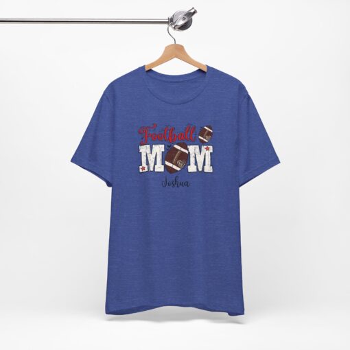 Custom football Mom t shirt - Image 355