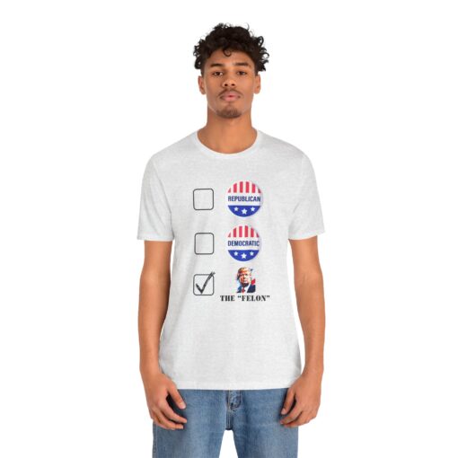 Trump "Felon" Sleeve Tee - Image 70