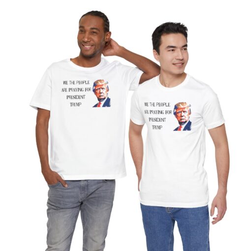 Praying for President Trump Tee - Image 57