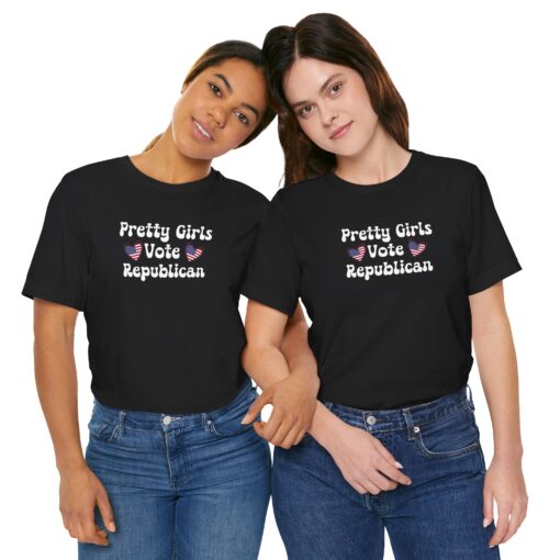 Pretty Girls Vote Republican Tee - Image 22