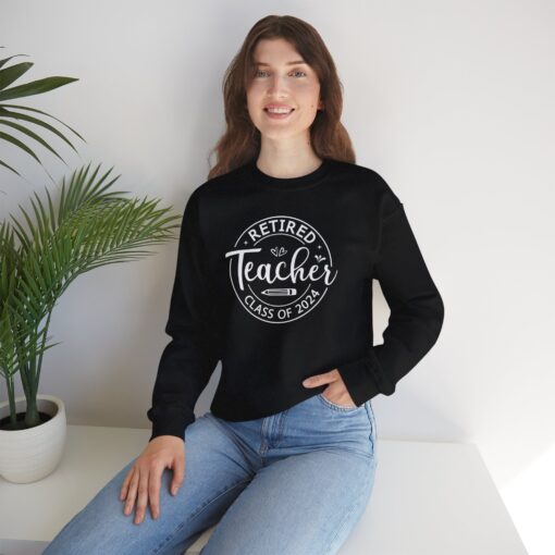 Retiring Teacher 2024 Sweatshirt - Image 11