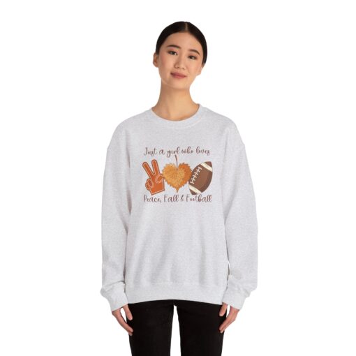 Peace Fall & Football Sweatshirt - Image 26