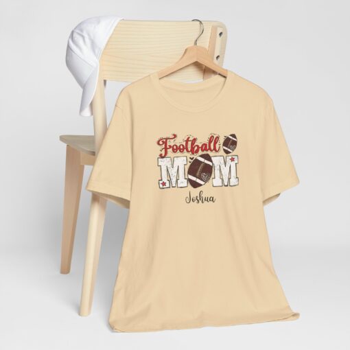 Custom football Mom t shirt - Image 153