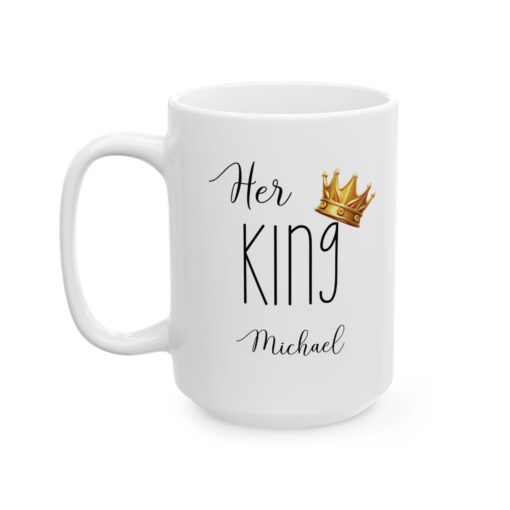 Her King Customized Mug - Image 6