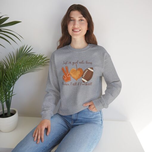 Peace Fall & Football Sweatshirt - Image 55