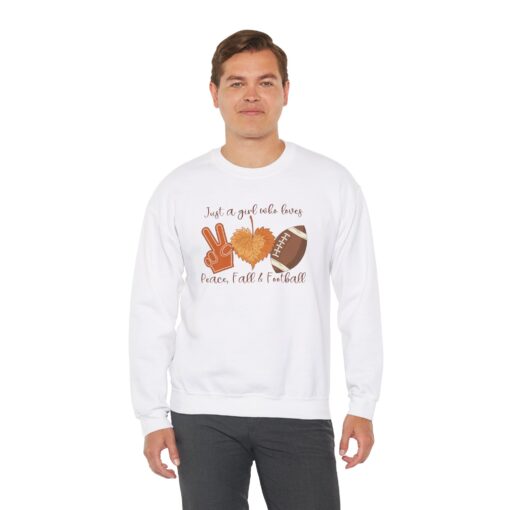 Peace Fall & Football Sweatshirt - Image 17