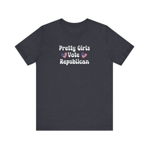 Pretty Girls Vote Republican Tee - Image 59