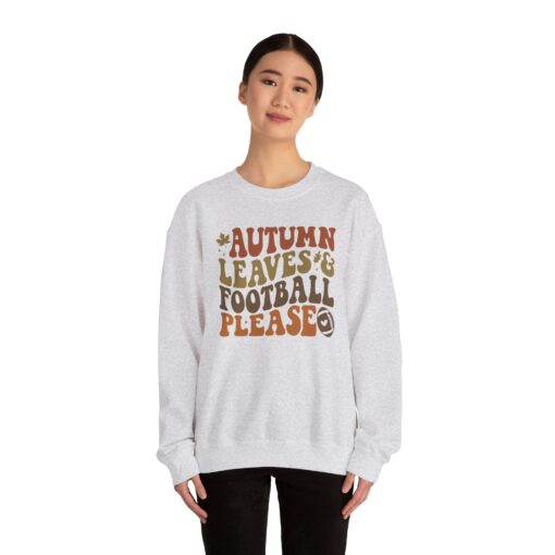 Fall Leaves & Football Sweatshirt - Image 15