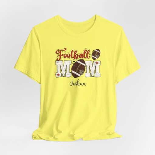 Custom football Mom t shirt - Image 238