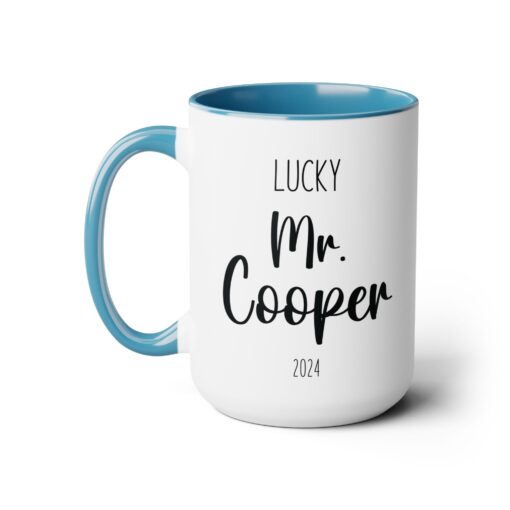 15 oz Lucky Mr Coffee Mug Customized - Image 9