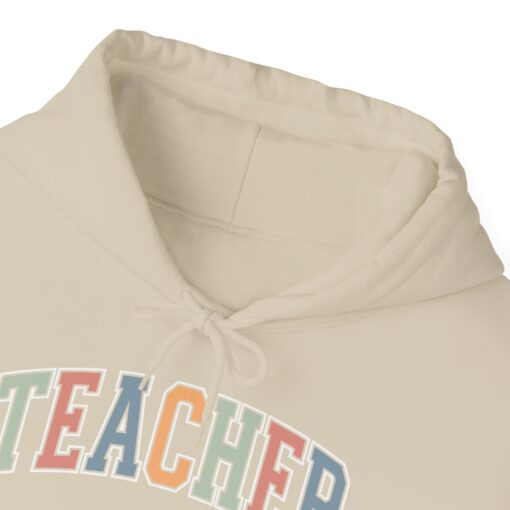 Varsity Teacher Hooded Sweatshirt - Image 5