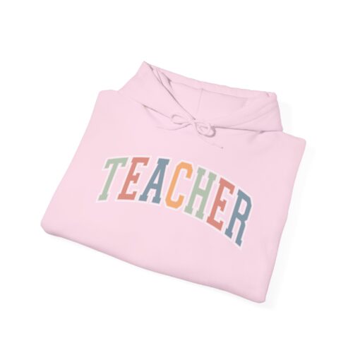 Varsity Teacher Hooded Sweatshirt - Image 56