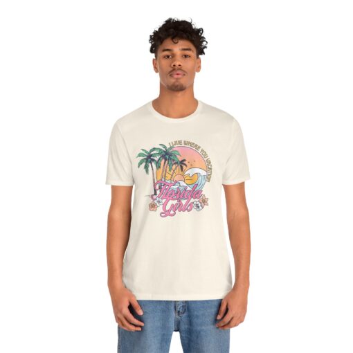 Florida Girls Palm Trees Graphic Tee - Image 99