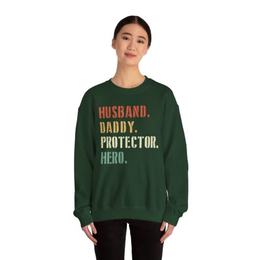 Husband Daddy Protector Sweatshirt - Image 48