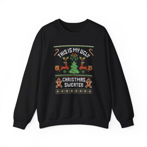 Ugly Christmas Sweater Sweatshirt - Image 3