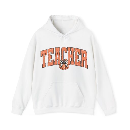 Varsity Teacher Hooded Sweatshirt - Image 14