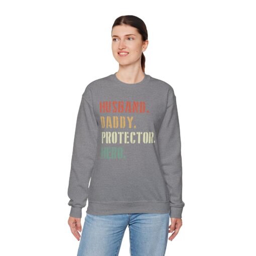 Husband Daddy Protector Sweatshirt - Image 63