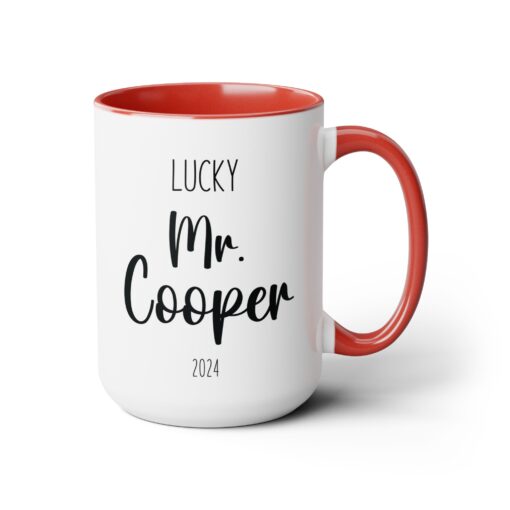 15 oz Lucky Mr Coffee Mug Customized - Image 19