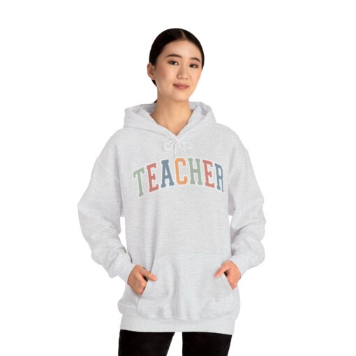 Varsity Teacher Hooded Sweatshirt - Image 32