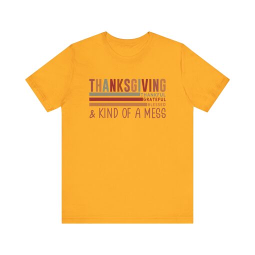 Thanksgiving & Kind of a Mess Tee - Image 204