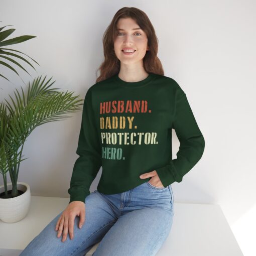 Husband Daddy Protector Sweatshirt - Image 55