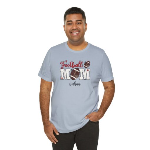 Custom football Mom t shirt - Image 335