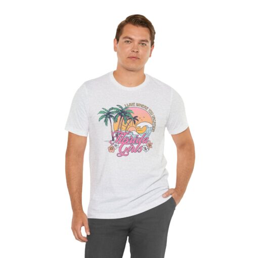 Florida Girls Palm Trees Graphic Tee - Image 72