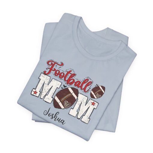 Custom football Mom t shirt - Image 324