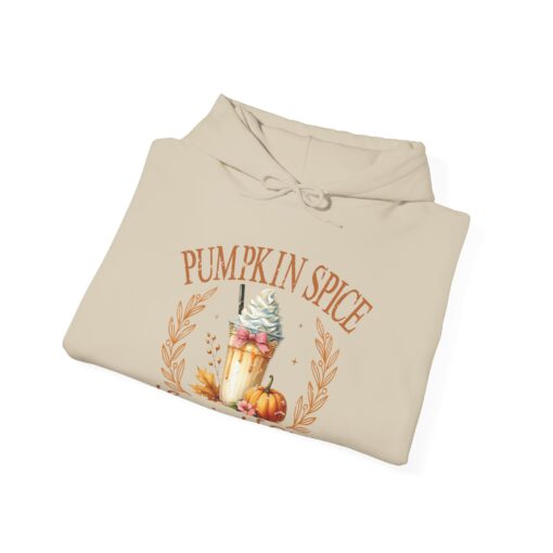 Pumpkin Spice Hooded Sweatshirt - Image 30