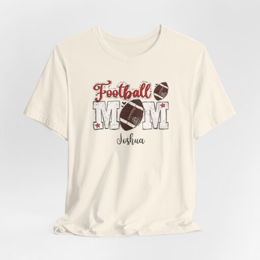 Custom football Mom t shirt - Image 122